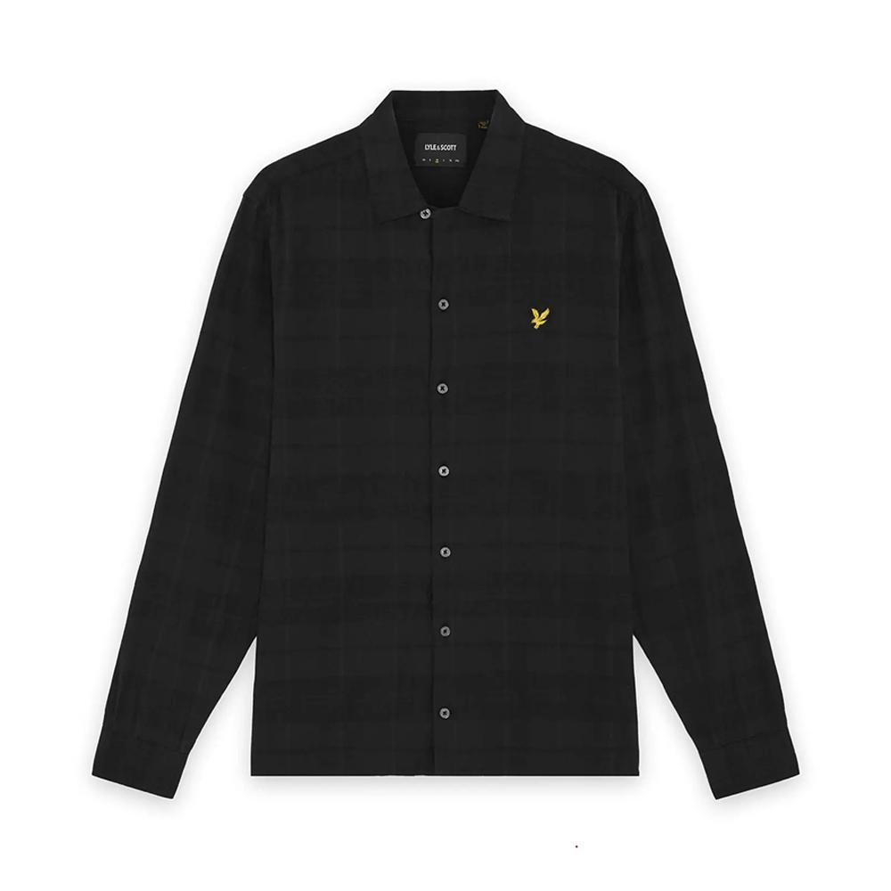 lyle&scott camicia lyle & scott. nero - foto 1 lyle&scott camicia lyle & scott. nero - foto 1