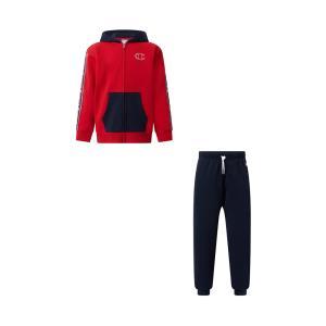 Tuta . rosso/blu