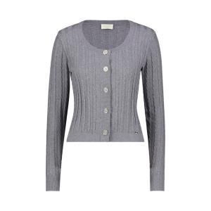 Cardigan . grigio