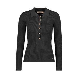 Maglia polo . nero